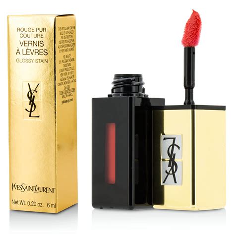 yves saint laurent rouge pur couture vernis a levres 8|sephora ysl rouge pur couture.